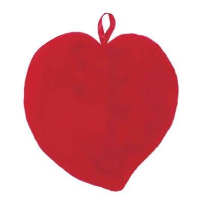 Sie sehen eine Packung Wärmflasche Plüschbezug Herz, Produktbild: 01 Wärmflasche Plüschbezug Herz, A-Nr.: 5399722 - 01