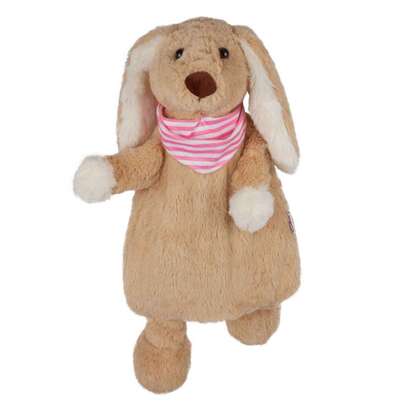 Sie sehen eine Packung Wärmflasche Plüschtier Hund Schlappi 0,8L, Produktbild: 01 Wärmflasche Plüschtier Hund Schlappi 0,8L, A-Nr.: 5400000 - 01