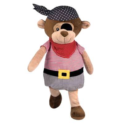 Sie sehen eine Packung Wärmflasche Plüschtier Captain Jack 0,8L, Produktbild: 01 Wärmflasche Plüschtier Captain Jack 0,8L, A-Nr.: 5476262 - 01