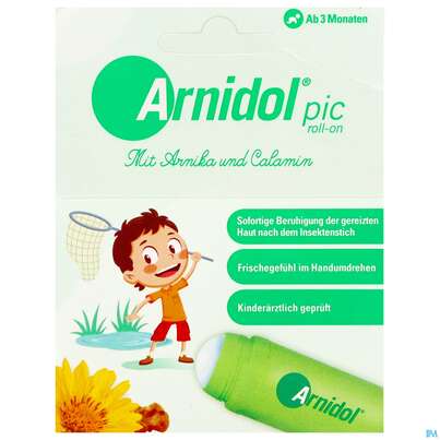 Sie sehen eine Packung Arnidol Pick Roll-on 30ml, Produktbild: 01 Arnidol Pick Roll-on 30ml, A-Nr.: 4593652 - 01