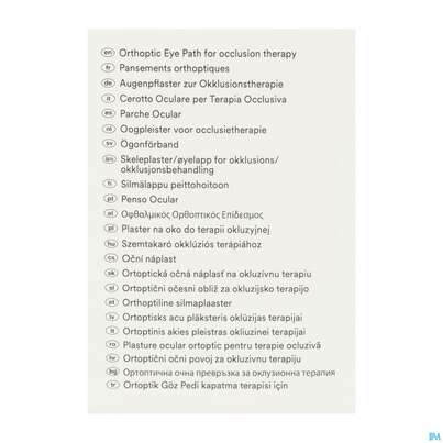 Sie sehen eine Packung Augenpflaster Opticlude/3m Maxi 8x 5,7cm 1539 20st, Produktbild: 06 Augenpflaster Opticlude/3m Maxi 8x 5,7cm 1539 20st, A-Nr.: 0184951 - 06