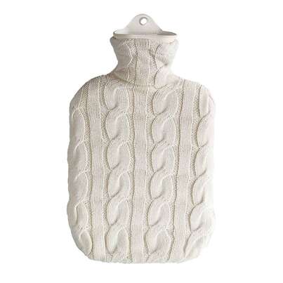 Sie sehen eine Packung Wärmflasche Strick Öko-Tex Zopf Natur 2,0L, Produktbild: 01 Wärmflasche Strick Öko-Tex Zopf Natur 2,0L, A-Nr.: 5398295 - 01