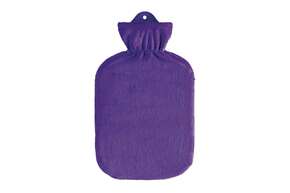 Wärmflasche Flauschbezug lila, A-Nr.: 5398562 - 01