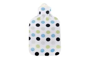 Wärmflasche Velourbezug Tupfen 2,0L, A-Nr.: 5476196 - 01