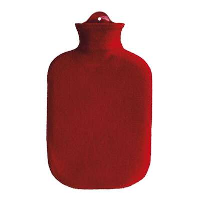Sie sehen eine Packung Wärmflasche Konturbezug rot 2,0L, Produktbild: 01 Wärmflasche Konturbezug rot 2,0L, A-Nr.: 5398533 - 01