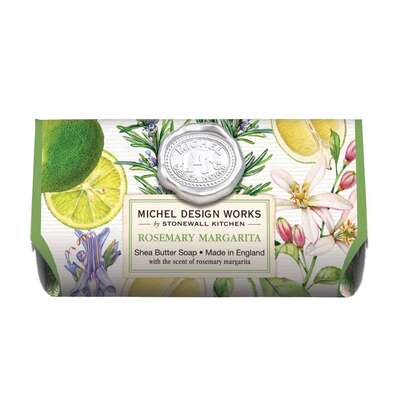 Sie sehen eine Packung Michel Design Works Badeseife Rosemary Margarita, Produktbild: 01 Michel Design Works Badeseife Rosemary Margarita, A-Nr.: 5863668 - 01
