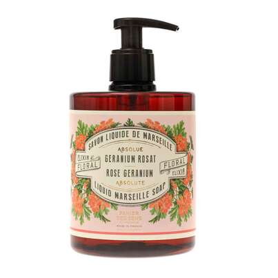 Sie sehen eine Packung Panier des Sens Flüssigseife Rosengeranie, Produktbild: 01 Panier des Sens Flüssigseife Rosengeranie, A-Nr.: 5917803 - 01