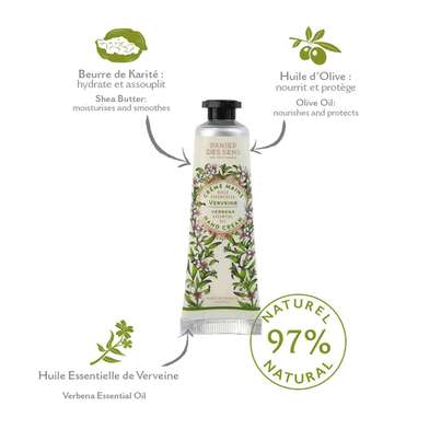 Sie sehen eine Packung Panier des Sens Mini Handcreme Verveine, Produktbild: 02 Panier des Sens Mini Handcreme Verveine, A-Nr.: 5918174 - 02