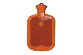 Wärmeflasche beidseitig mit Lamelle orange, A-Nr.: 5398013 - 01