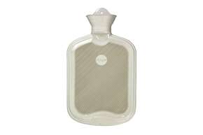 Wärmeflasche Gummi beidseitig m. Lamelle weiß 2,0L, A-Nr.: 5397574 - 01