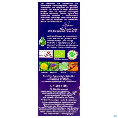 Sie sehen eine Packung Artischocken Amaro Bitterkraeuter Bio Elixier Kraeuter Fruechte Alkoholfrei 330ml, Produktbild: 05 Artischocken Amaro Bitterkraeuter Bio Elixier Kraeuter Fruechte Alkoholfrei 330ml, A-Nr.: 3823699 - 05