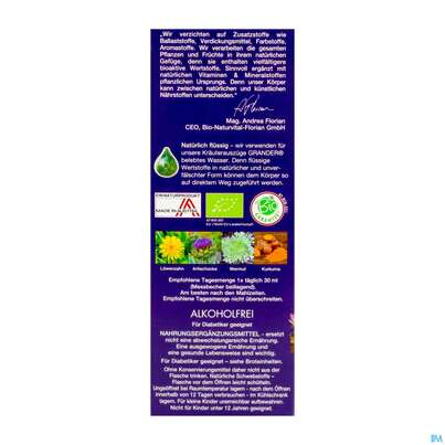 Sie sehen eine Packung Artischocken Amaro Bitterkraeuter Bio Elixier Kraeuter Fruechte Alkoholfrei 330ml, Produktbild: 06 Artischocken Amaro Bitterkraeuter Bio Elixier Kraeuter Fruechte Alkoholfrei 330ml, A-Nr.: 3823699 - 06