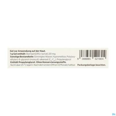 Soventol Bamipinlactat Gel Neu 20g, A-Nr.: 5521809 - 03