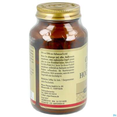 Sie sehen eine Packung Omega -3 Kapseln Hochdosiert Solgar 12557 50st, Produktbild: 06 Omega -3 Kapseln Hochdosiert Solgar 12557 50st, A-Nr.: 5790461 - 06