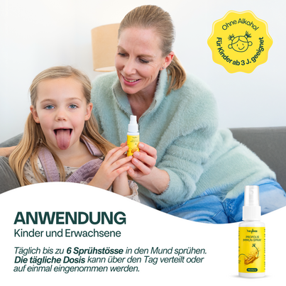 Sie sehen eine Packung Propolis Immun-Spray, Produktbild: 05 Propolis Immun-Spray, A-Nr.: 5997937 - 05