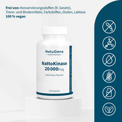 NatuGena NattoKinase 2000 Kapseln, A-Nr.: 5699453 - 03