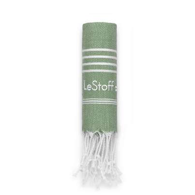 Sie sehen eine Packung BIO LePetit Handtuch Olive, Produktbild: 01 BIO LePetit Handtuch Olive, A-Nr.: 5841827 - 01