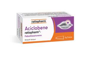 Aciclobene ratiopharm Fieberblasencreme, A-Nr.: 2424247 - 01