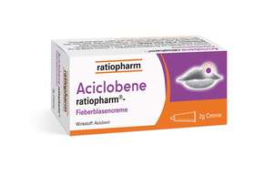 Aciclobene ratiopharm Fieberblasencreme, A-Nr.: 2424247 - 01