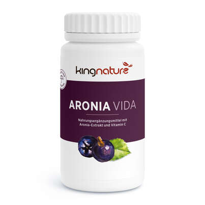 KINGNATURE Aronia Vida Extrakt Kaps 500 mg 100 Stk, A-Nr.: 4596366 - 01