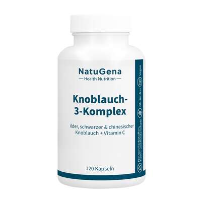 NatuGena Knoblauch-3-Komplex Kapseln, A-Nr.: 5814859 - 01
