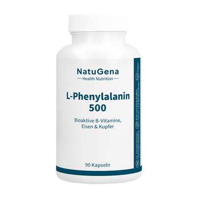 NatuGena L-Phenylalanin 500 Kapseln, A-Nr.: 5926854 - 01