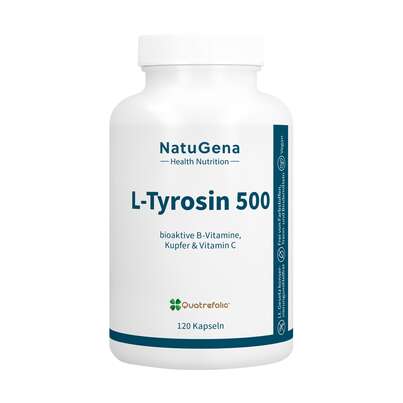 NatuGena L-Tyrosin 500 Kapseln, A-Nr.: 5926802 - 01