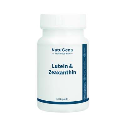 NatuGena Lutei &amp; Zeaxanthin Kapseln, A-Nr.: 5404216 - 01