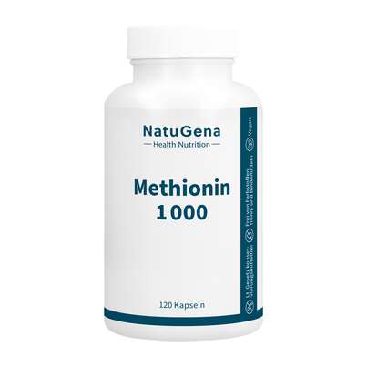 NatuGena Methionin 1000 Kapseln, A-Nr.: 5699341 - 01