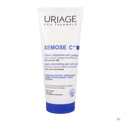 Sie sehen eine Packung Uriage Xemose Reizungslindernde Lipidaufbau-creme 200ml, Produktbild: 11 Uriage Xemose Reizungslindernde Lipidaufbau-creme 200ml, A-Nr.: 5618839 - 11