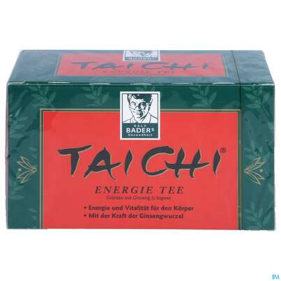 Sie sehen eine Packung Tai Chi Energie Tee +ginseng Baders 20st, Produktbild: 01 Tai Chi Energie Tee +ginseng Baders 20st, A-Nr.: 2689193 - 01