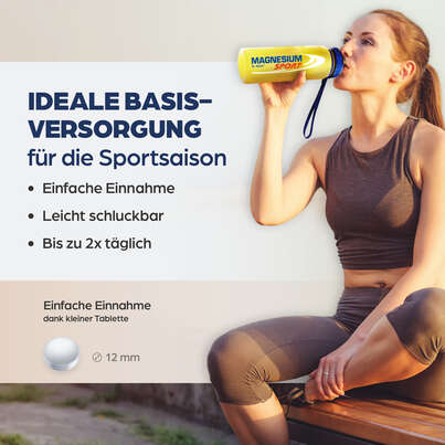 Sie sehen eine Packung Dr. Böhm Magnesium Sport Tabletten, Produktbild: 04 Dr. Böhm Magnesium Sport Tabletten, A-Nr.: 2682765 - 04
