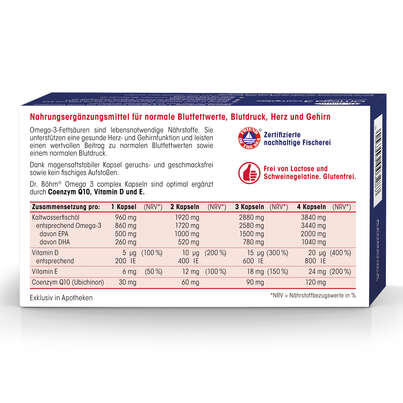 Dr. Böhm Omega 3 complex, A-Nr.: 4733573 - 06