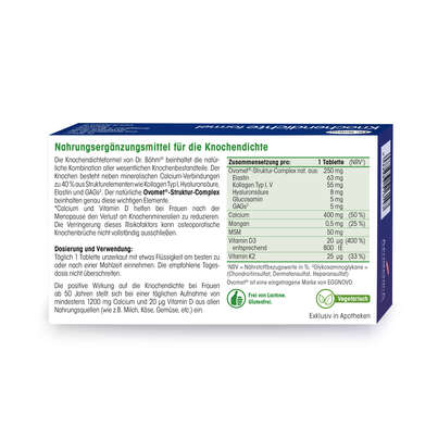 Sie sehen eine Packung Dr. Böhm® Knochendichteformel, Produktbild: 05 Dr. Böhm® Knochendichteformel, A-Nr.: 5915632 - 05