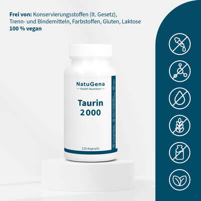 NatuGena Taurin 2000 Kapseln, A-Nr.: 5665968 - 03