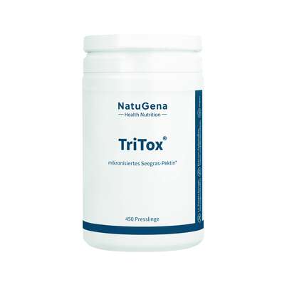 Sie sehen eine Packung NatuGena Tritox Presslinge, Produktbild: 01 NatuGena Tritox Presslinge, A-Nr.: 5404110 - 01