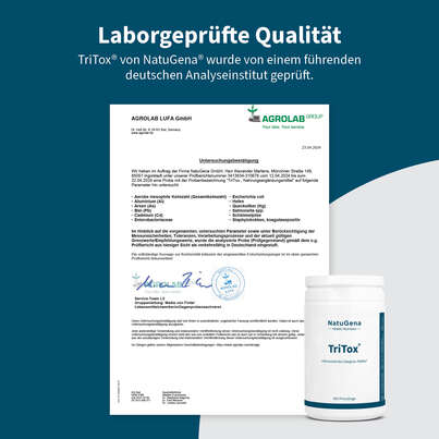 Sie sehen eine Packung NatuGena Tritox Presslinge, Produktbild: 07 NatuGena Tritox Presslinge, A-Nr.: 5404110 - 07