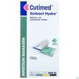 Cutimed/sorbact Gel Kompressen.bakterienbindend +hydrogel 7,5x 15cm Nr 7261111 10st, A-Nr.: 3691499 - 01