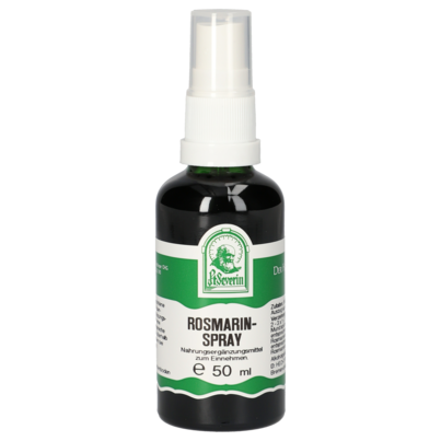 Sie sehen eine Packung ROSMARIN SPRAY 50 ML, Produktbild: 01 ROSMARIN SPRAY 50 ML, A-Nr.: 4566075 - 01