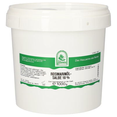ROSMARINÖLSALBE 10% 1000 G, A-Nr.: 5072501 - 01