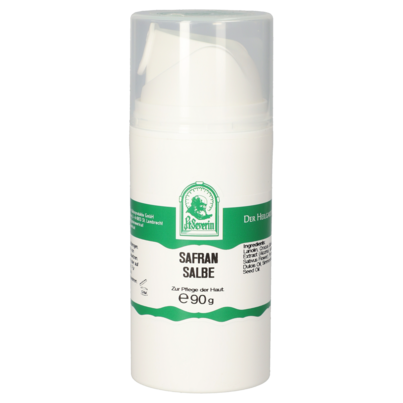 Sie sehen eine Packung SAFRAN SALBE 90 G, Produktbild: 01 SAFRAN SALBE 90 G, A-Nr.: 5704102 - 01