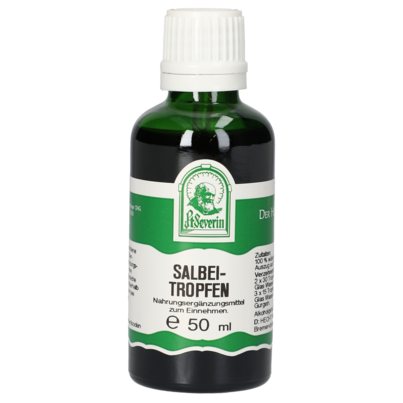 Sie sehen eine Packung SALBEI TROPFEN 50 ML, Produktbild: 01 SALBEI TROPFEN 50 ML, A-Nr.: 4246666 - 01