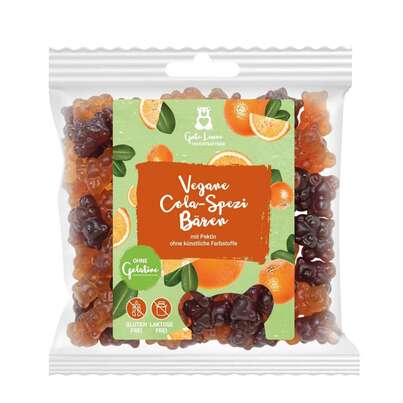 NATURFEH Fruchtgummi Vegane Cola-Spezi Bären, A-Nr.: 5861764 - 01