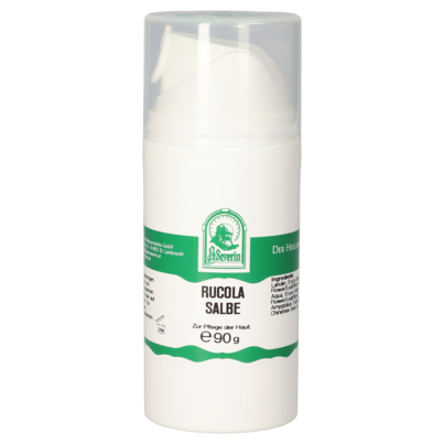 Sie sehen eine Packung RUCOLA SALBE 90 G, Produktbild: 01 RUCOLA SALBE 90 G, A-Nr.: 5762677 - 01