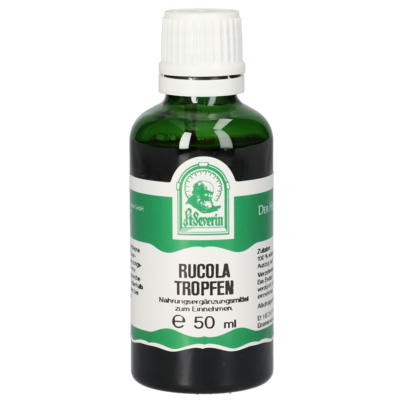 Sie sehen eine Packung RUCOLA TROPFEN 50 ML, Produktbild: 01 RUCOLA TROPFEN 50 ML, A-Nr.: 5762708 - 01