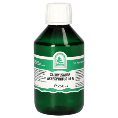Sie sehen eine Packung SALICYLS-AKNESPIRITUS 10% 250 ML, Produktbild: 01 SALICYLS-AKNESPIRITUS 10% 250 ML, A-Nr.: 5724903 - 01