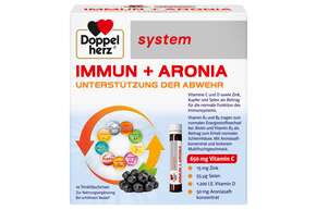 Doppelherz system IMMUN + ARONIA - UNTERSTÜTZUNG DER ABWEHR, A-Nr.: 5678008 - 01
