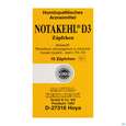 Sie sehen eine Packung Notakehl Supp D3 10st, Produktbild: 01 Notakehl Supp D3 10st, A-Nr.: 0991930 - 01