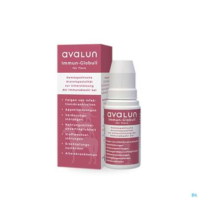 Hws Avalun Immun-globuli Für Tiere 20g, A-Nr.: 5197935 - 02