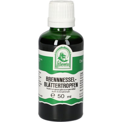 Sie sehen eine Packung BRENNNESSELBLAETTER TROPFEN 50 ML, Produktbild: 01 BRENNNESSELBLAETTER TROPFEN 50 ML, A-Nr.: 4377339 - 01